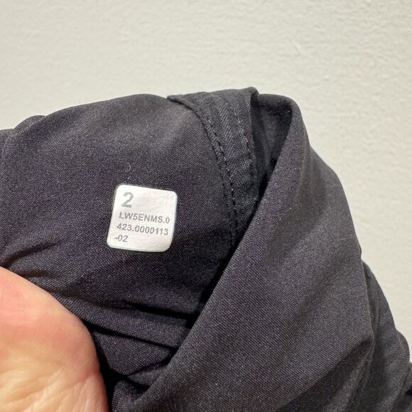 Lululemon Dance Studio Mid-Rise Jogger Black Women sz 2 Athleisure Relax Street - Picture 8 of 9